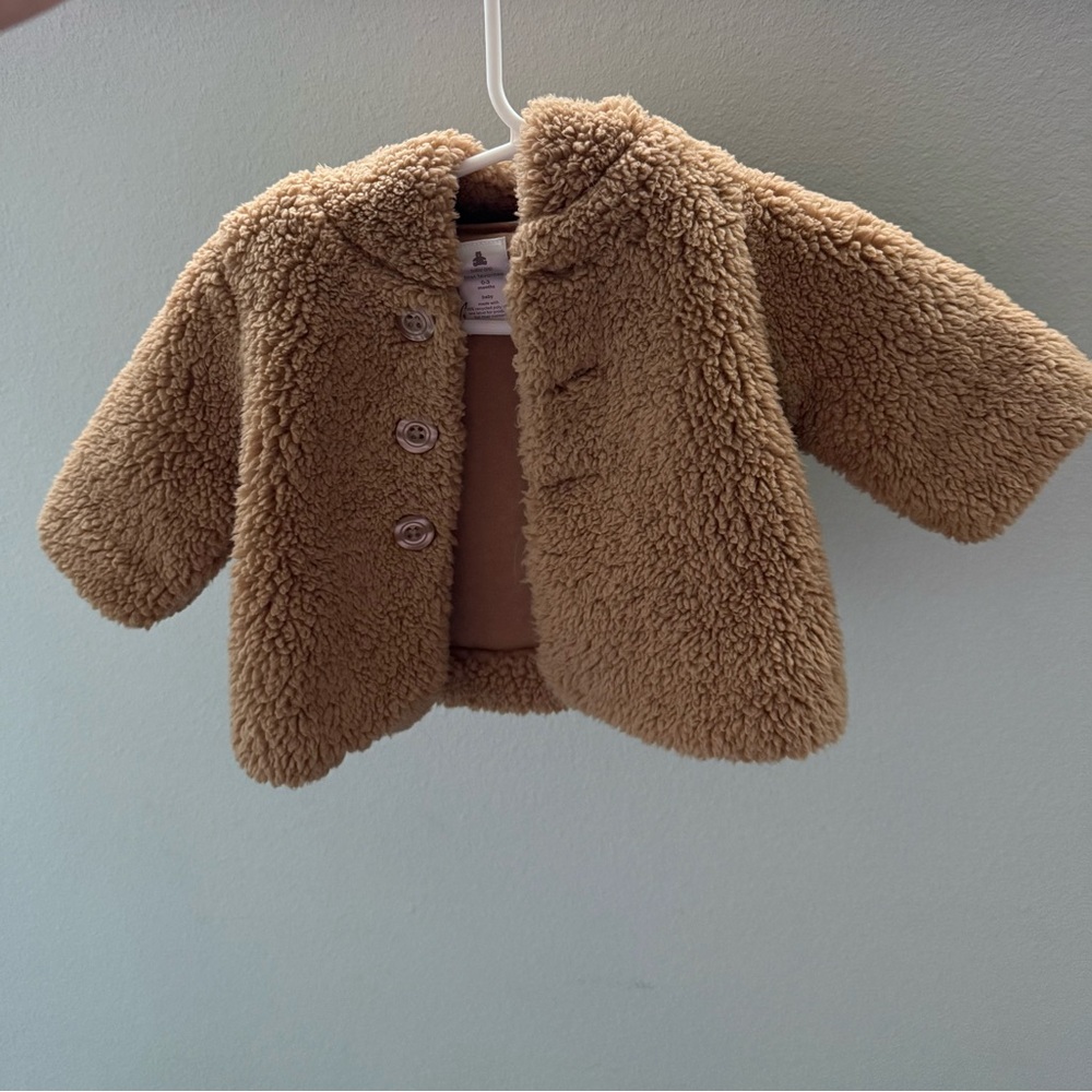 GAP Tan Kids Sherpa Jacket